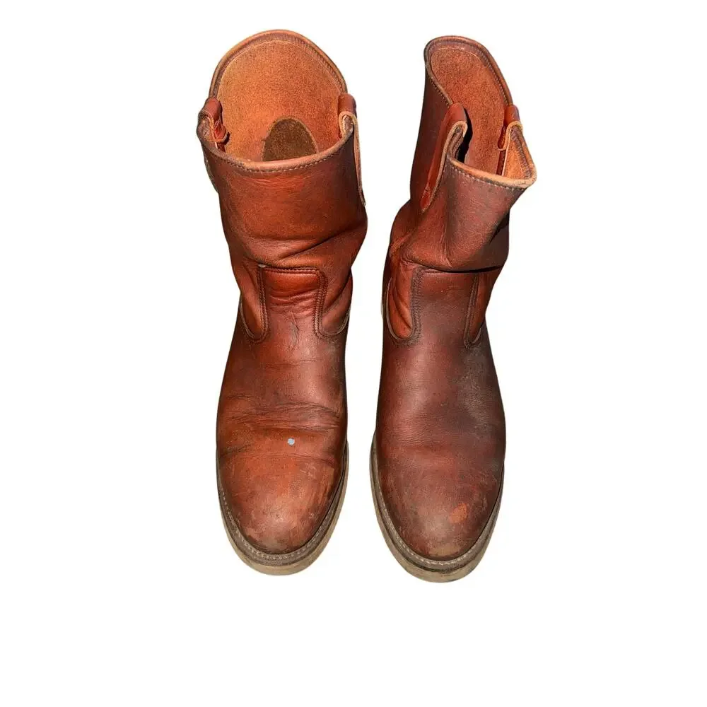 Vintage Red Wing Irish Setter Made in the USA Pull On Leather Work Boots -Sz 13D